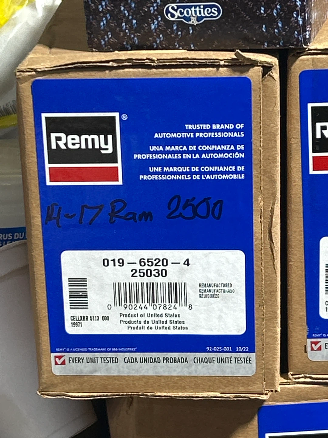 Remy 14-17 Ram 2500 starter