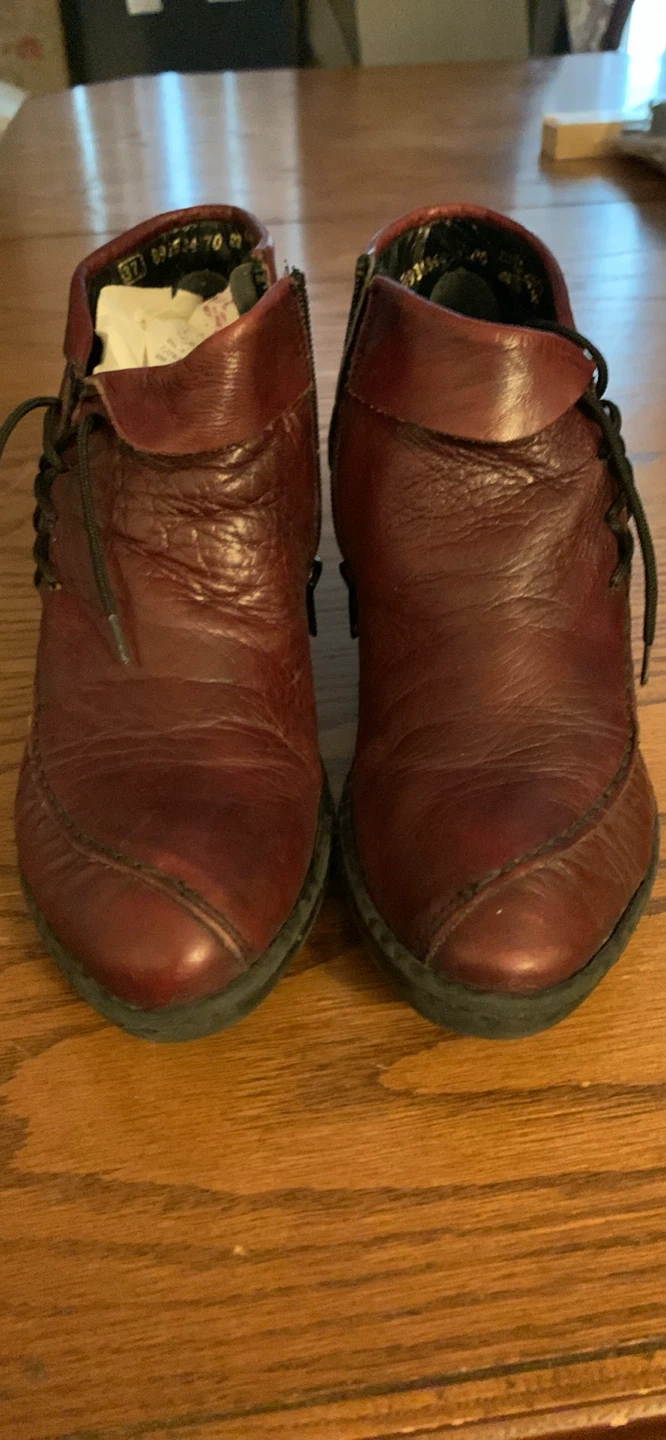 Fly London Leather Ankle Boots Size 7 - photo 4