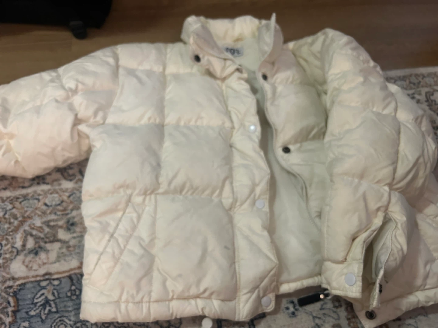 SOQAR Puffer Jacket - Cream - photo 3