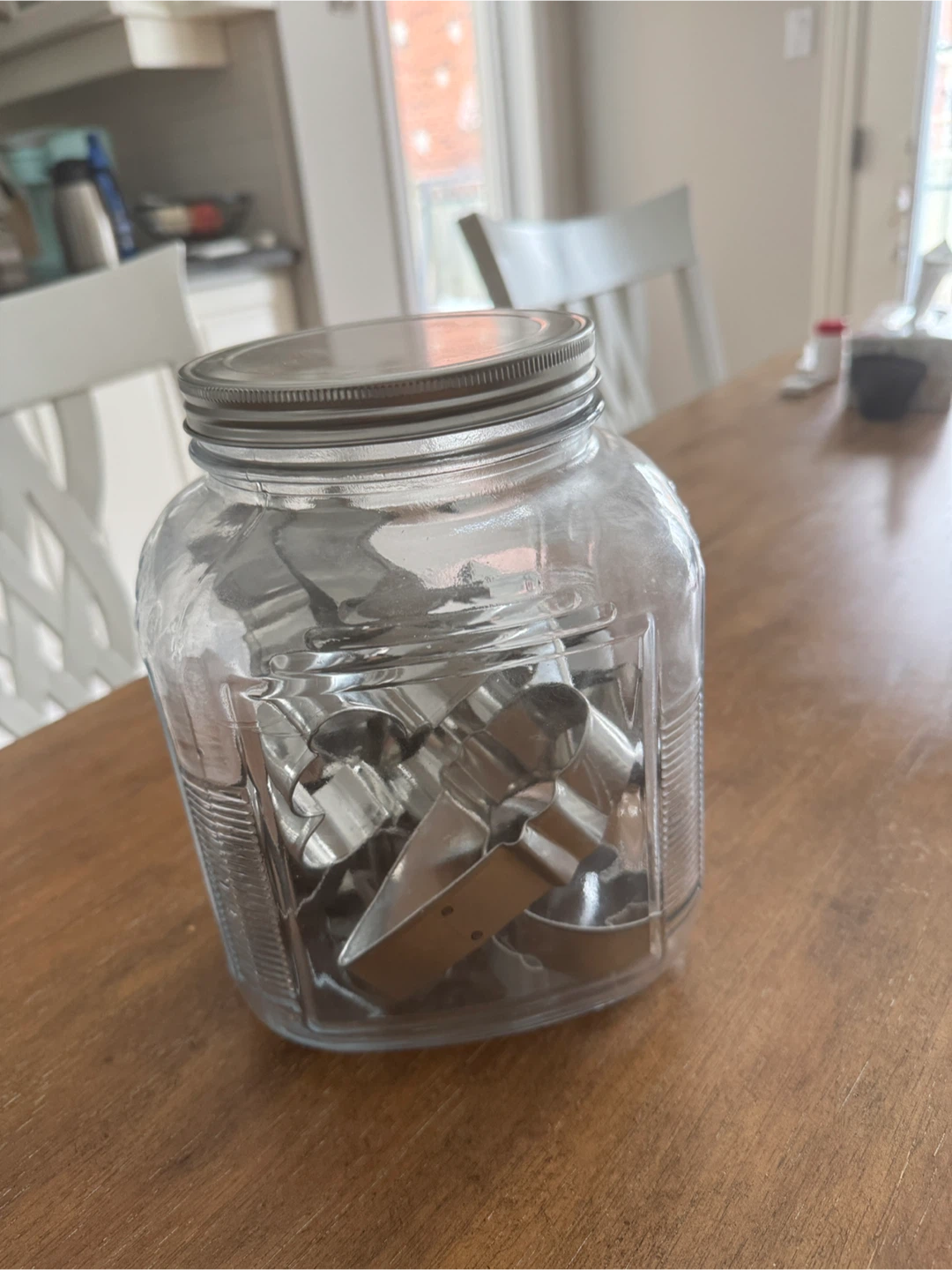Cookie Cutters and Jar