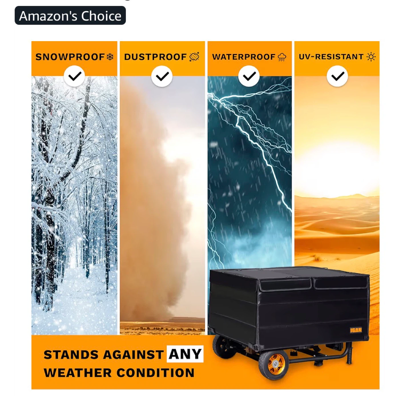 New! IGAN Generator Tent Running Cover Pro-Max - photo 4