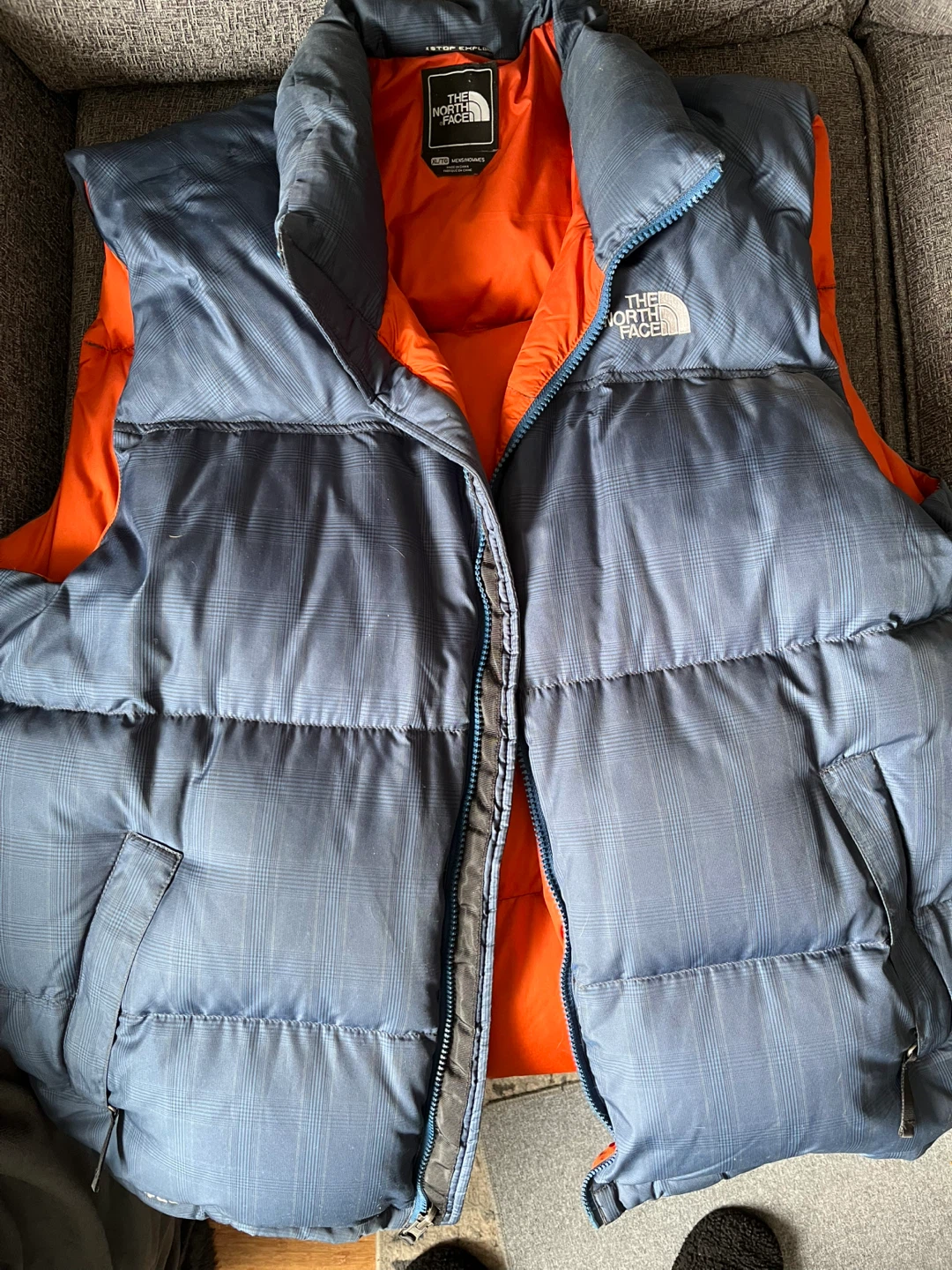 The North Face Puffer Vest - Blue