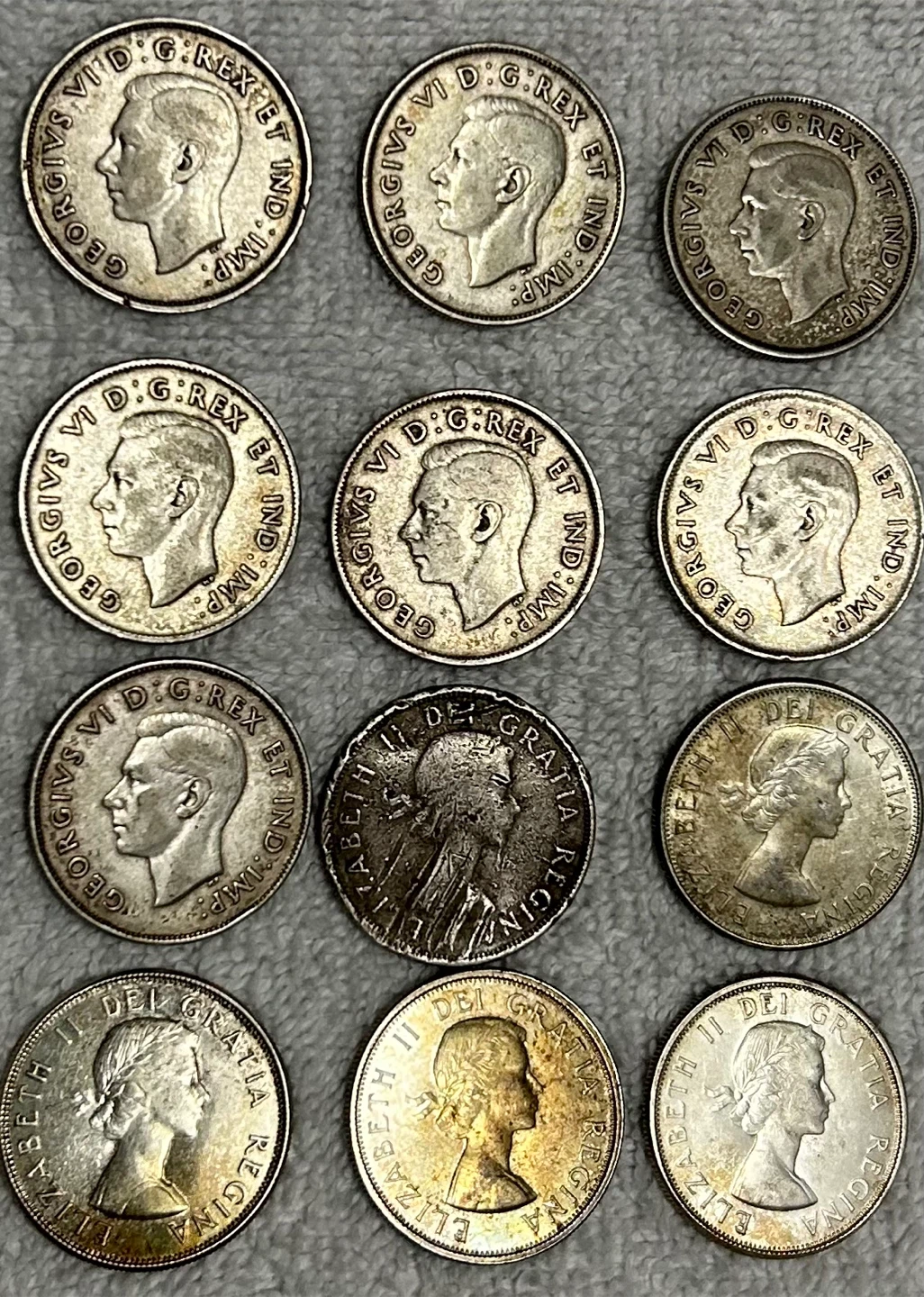 Vintage Canadian Silver Coins - Dollars & Half Dollars - photo 5