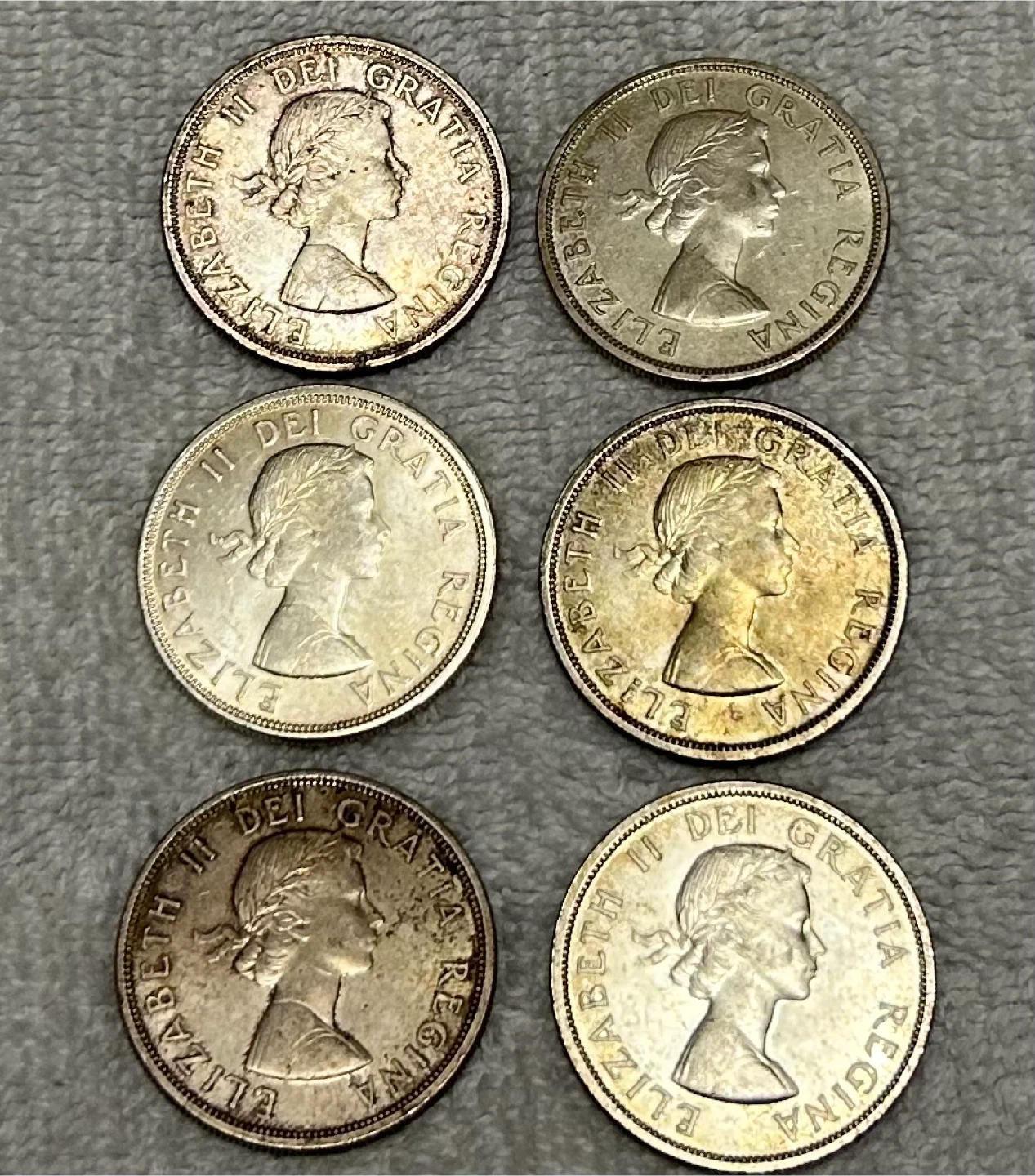 Vintage Canadian Silver Coins - Dollars & Half Dollars - photo 3