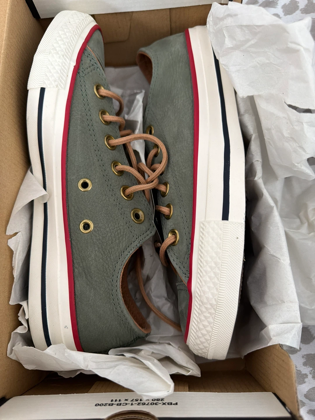 Converse Low Top Sneakers - Olive Green