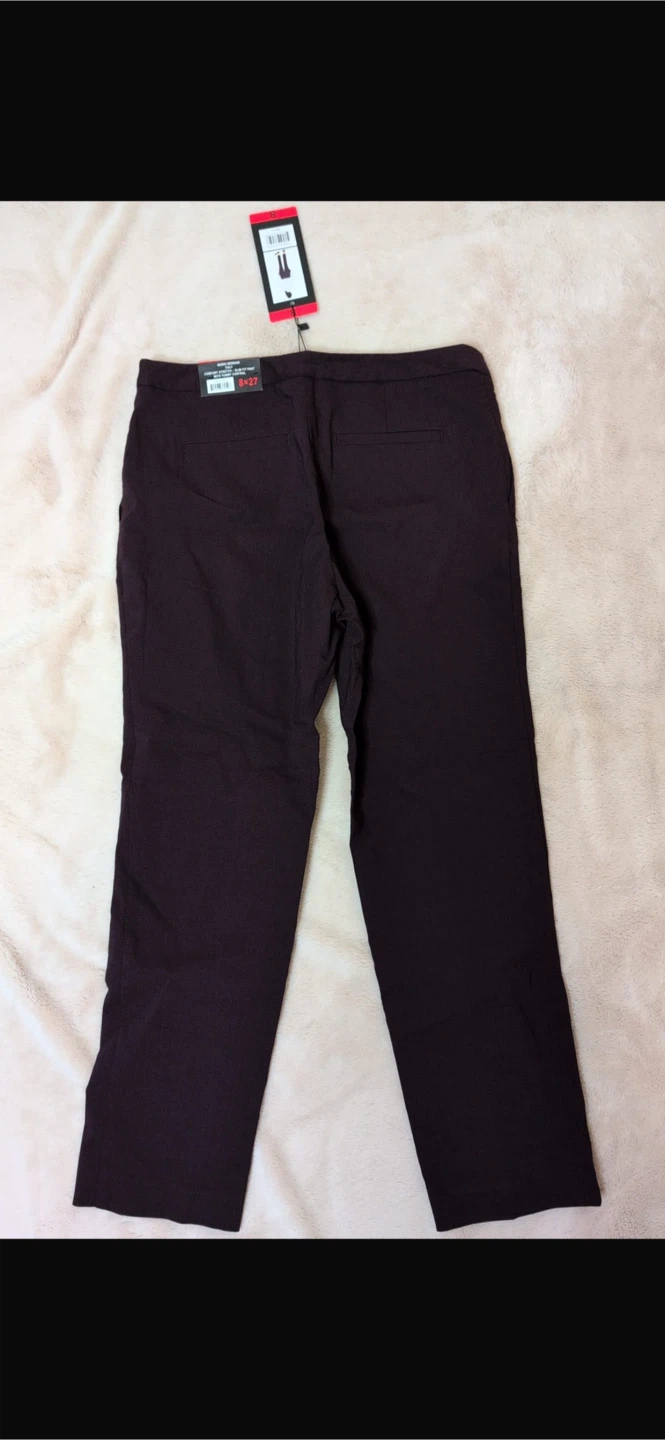 NEW! Mario Serrani Comfort Stretch Slim Fit Pants - Size 8 - photo 5