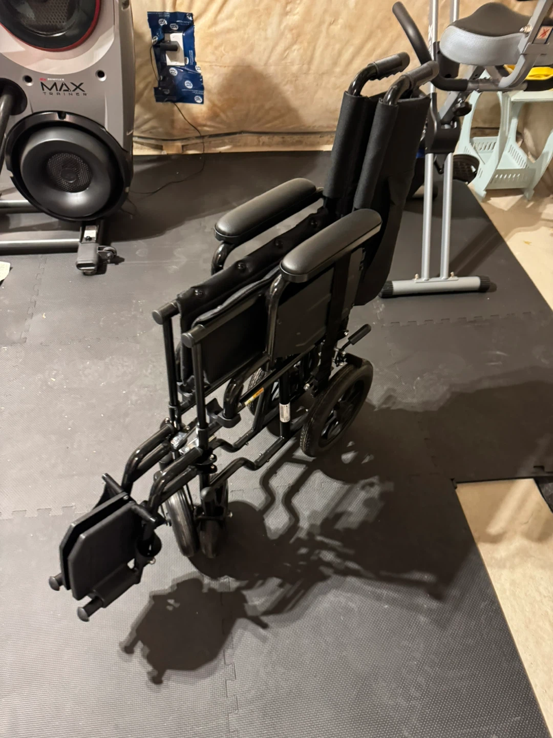Black Wheelchair - Mobility Aid