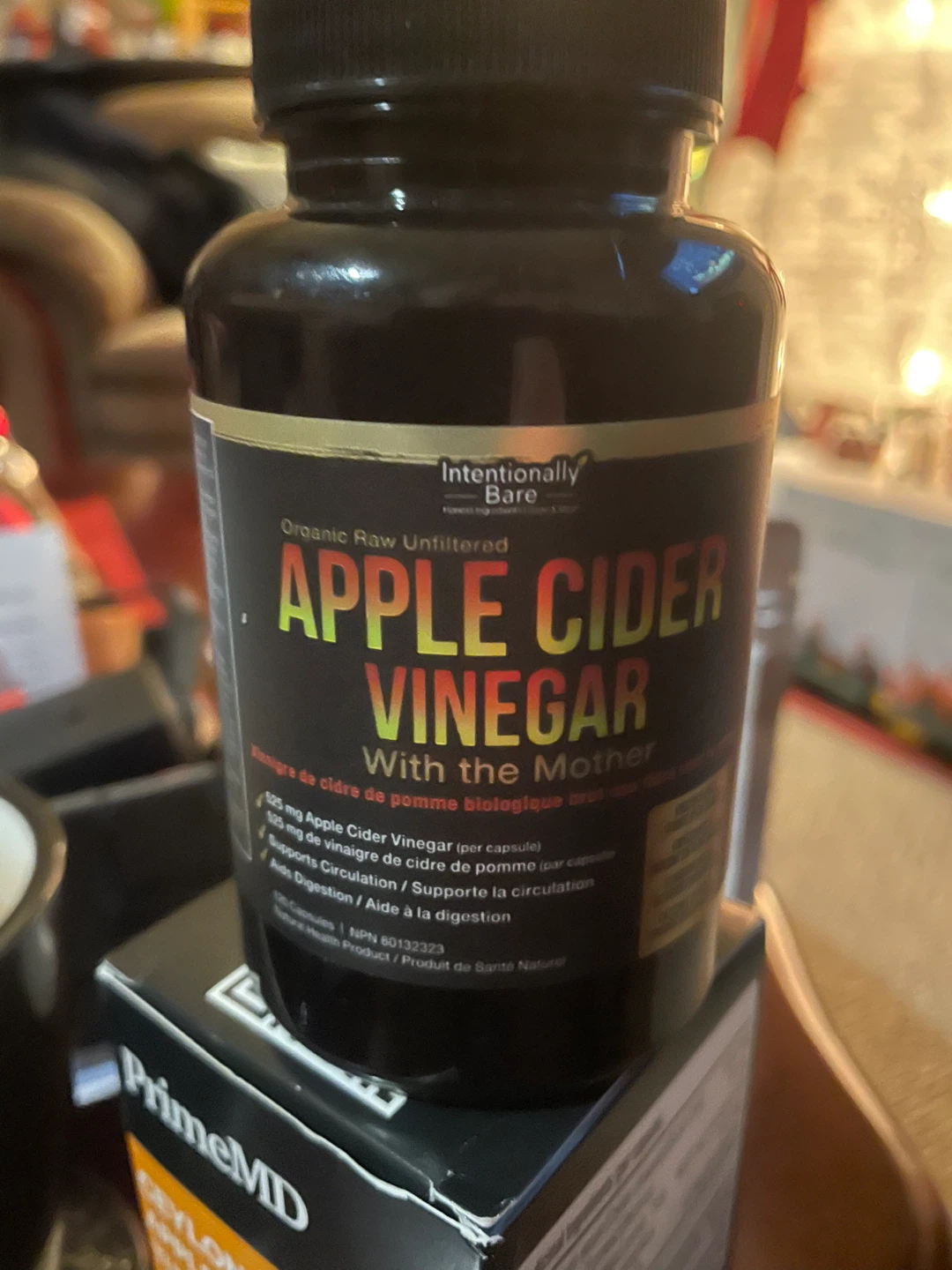 Intentionally Bare Apple Cider Vinegar Capsules