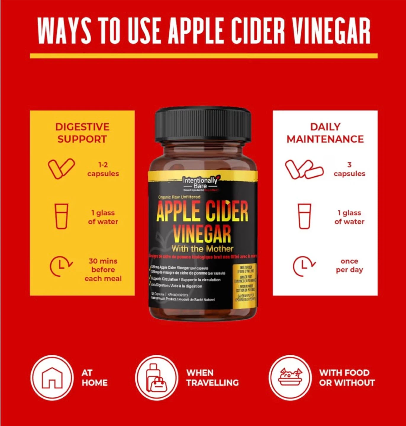 Intentionally Bare Apple Cider Vinegar Capsules - photo 4