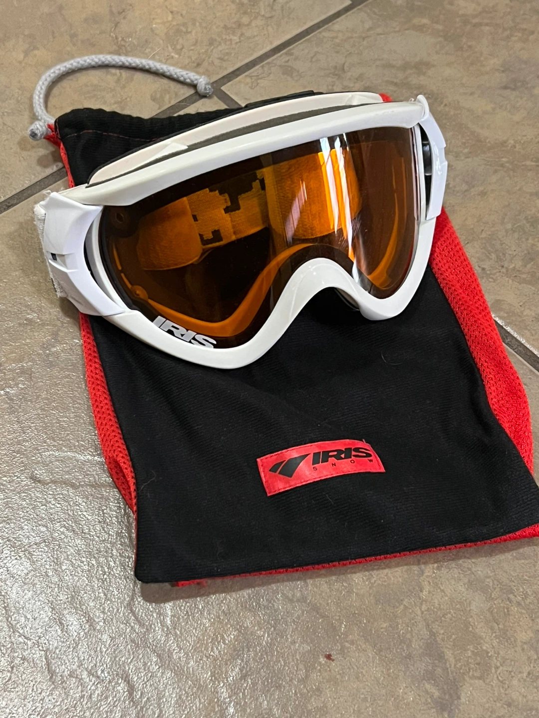 IRIS Ski/Snowboard Goggles - White Frame