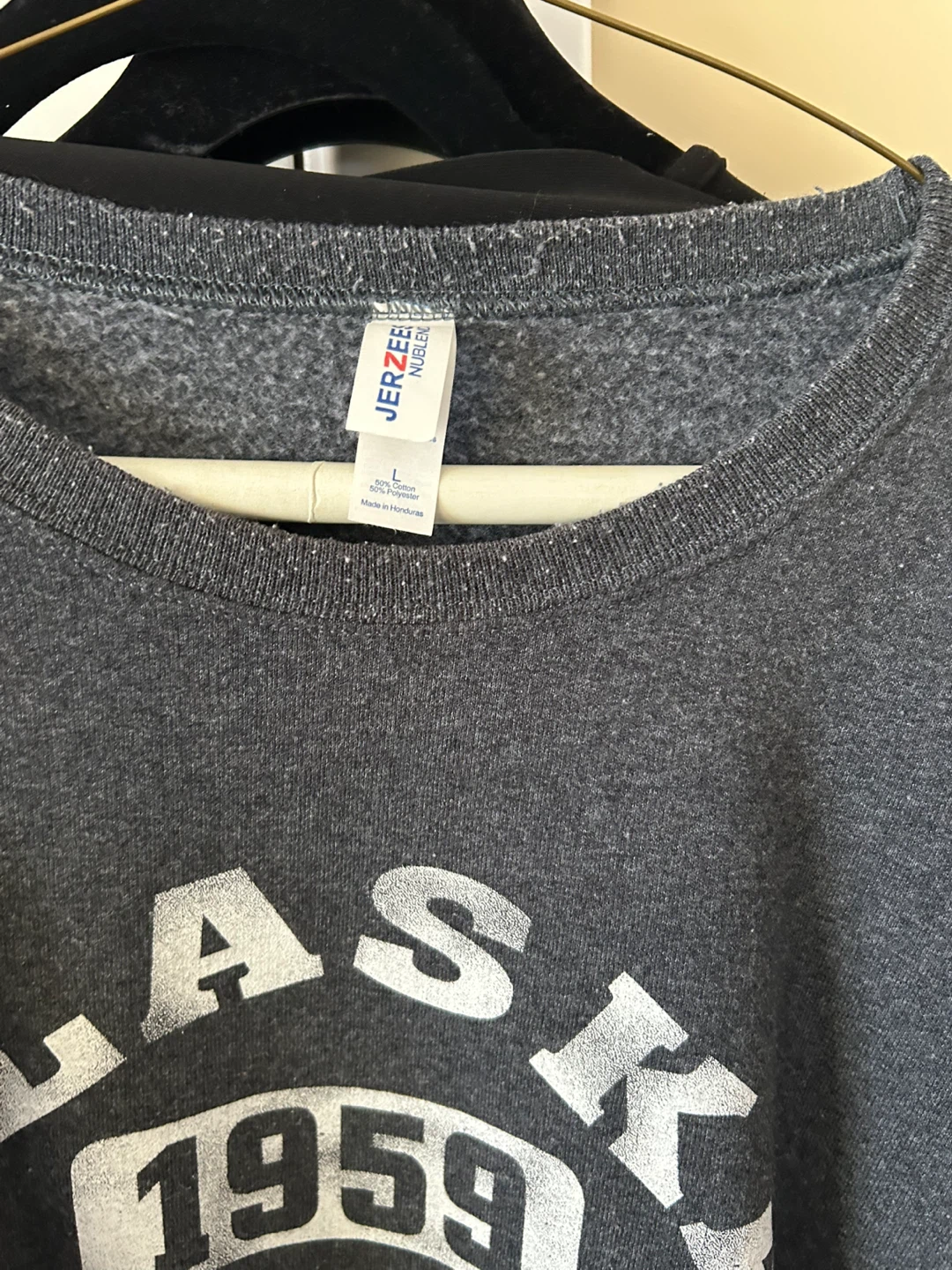 Jerzees Nublend Alaska 1959 Sweatshirt - Size L - photo 3