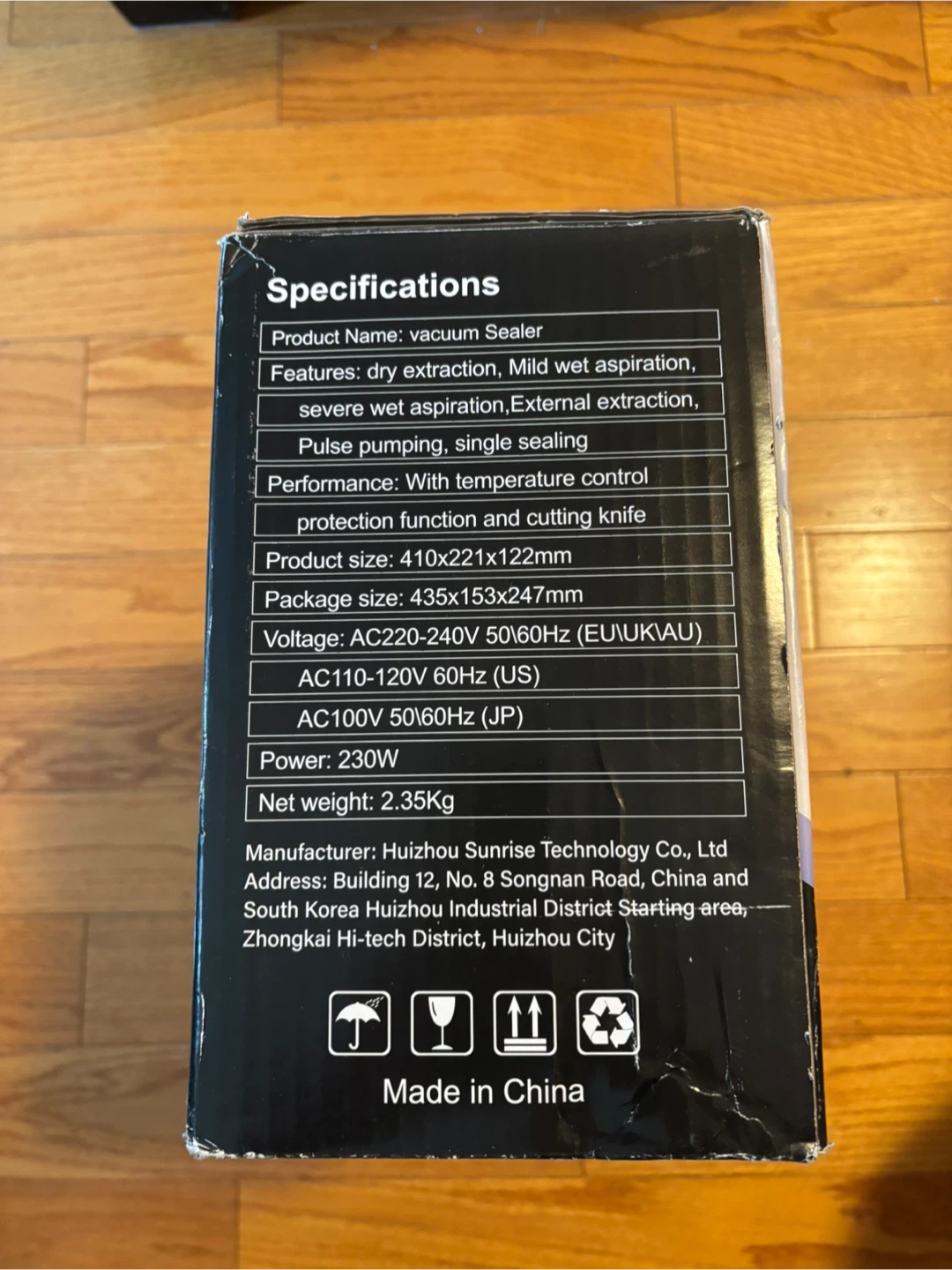 MZROT Vacuum Sealer SV618 - New in Box! - photo 3