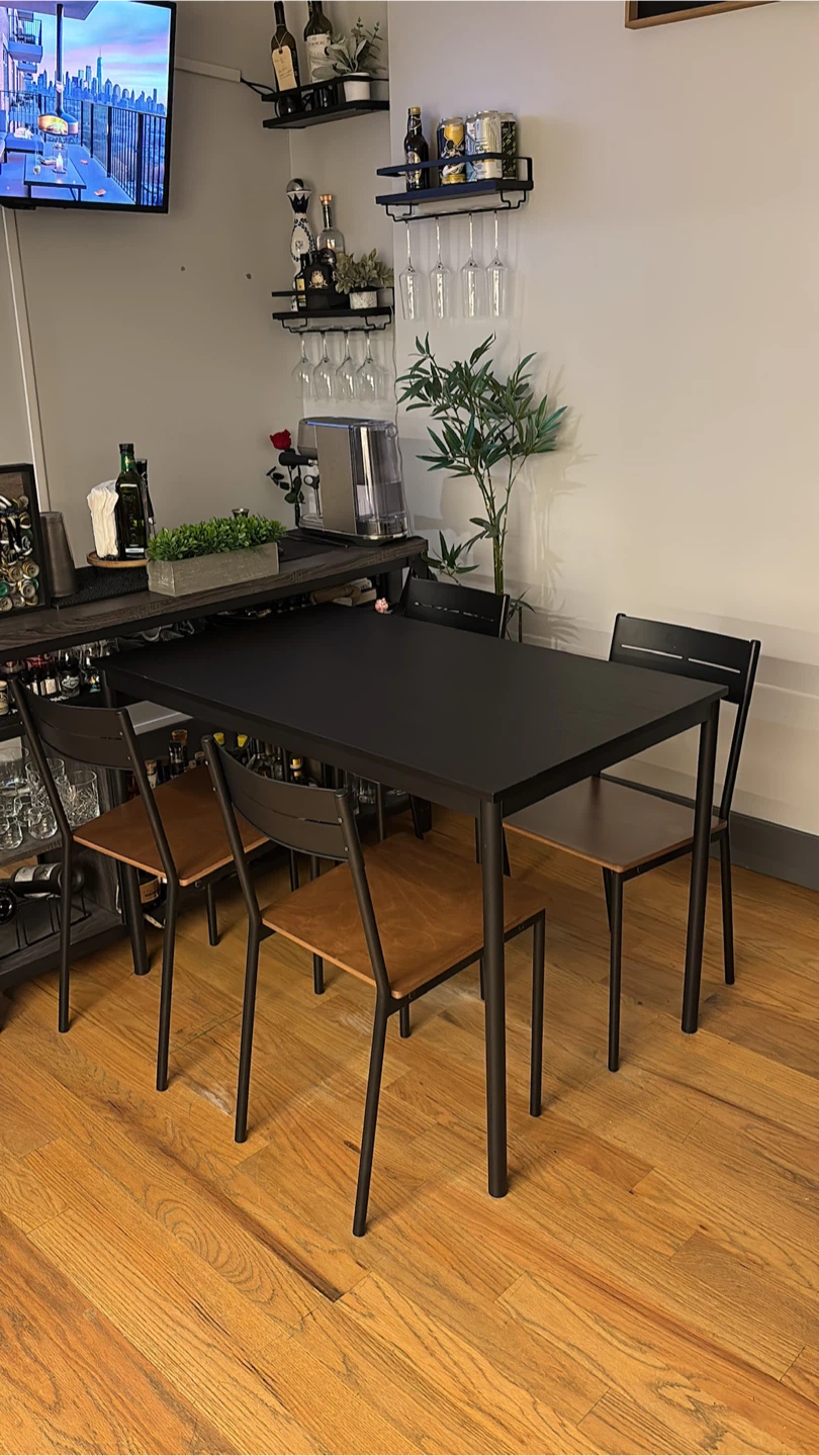 Furniture Lot: Dining Table, Chairs, Desk, Shelves, More! - photo 3