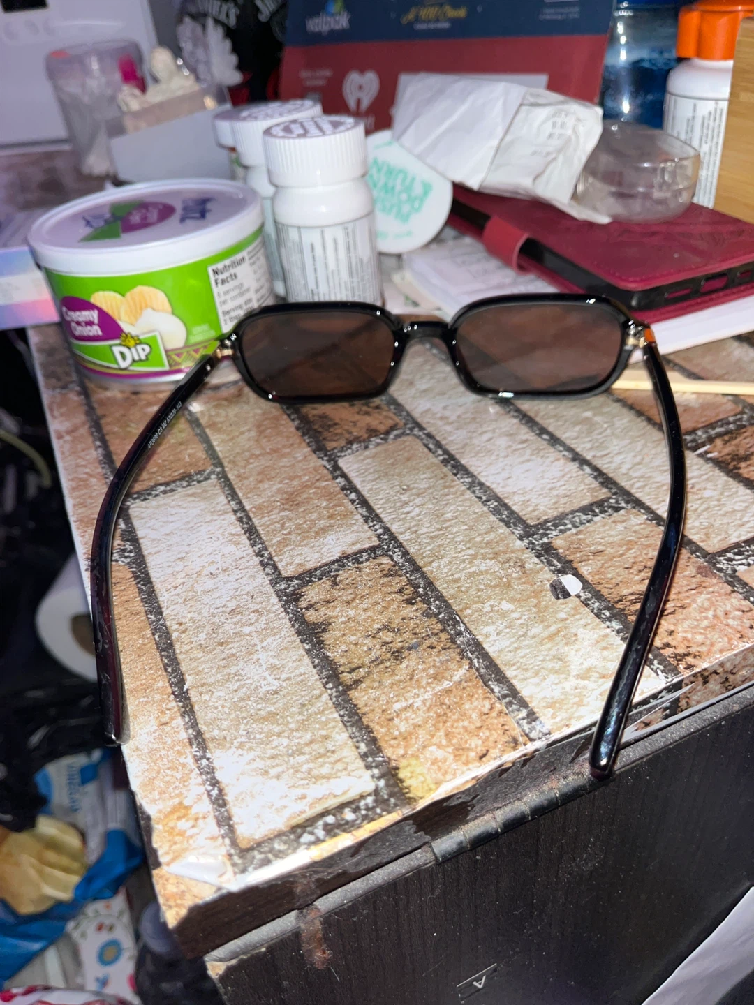 Sunglasses - Brown Lens, Black Frame - photo 2