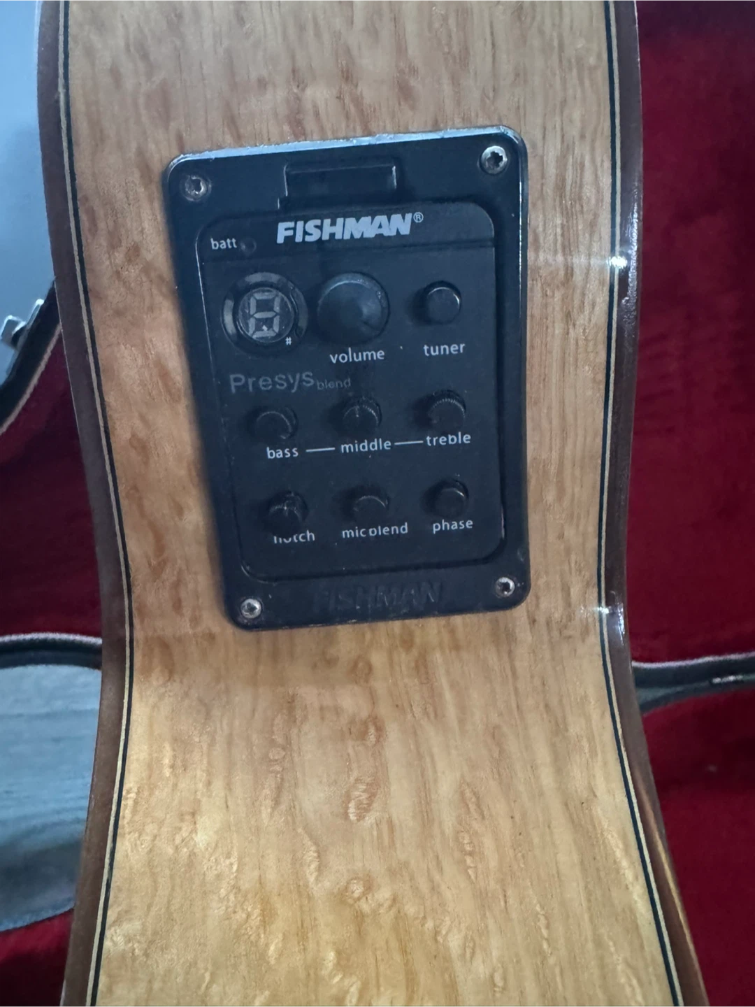 Acoustic Guitar w/ Fishman Preamp & Hardshell Case - photo 5