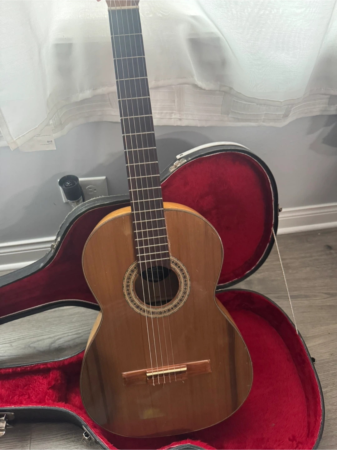 Acoustic Guitar w/ Fishman Preamp & Hardshell Case - photo 4