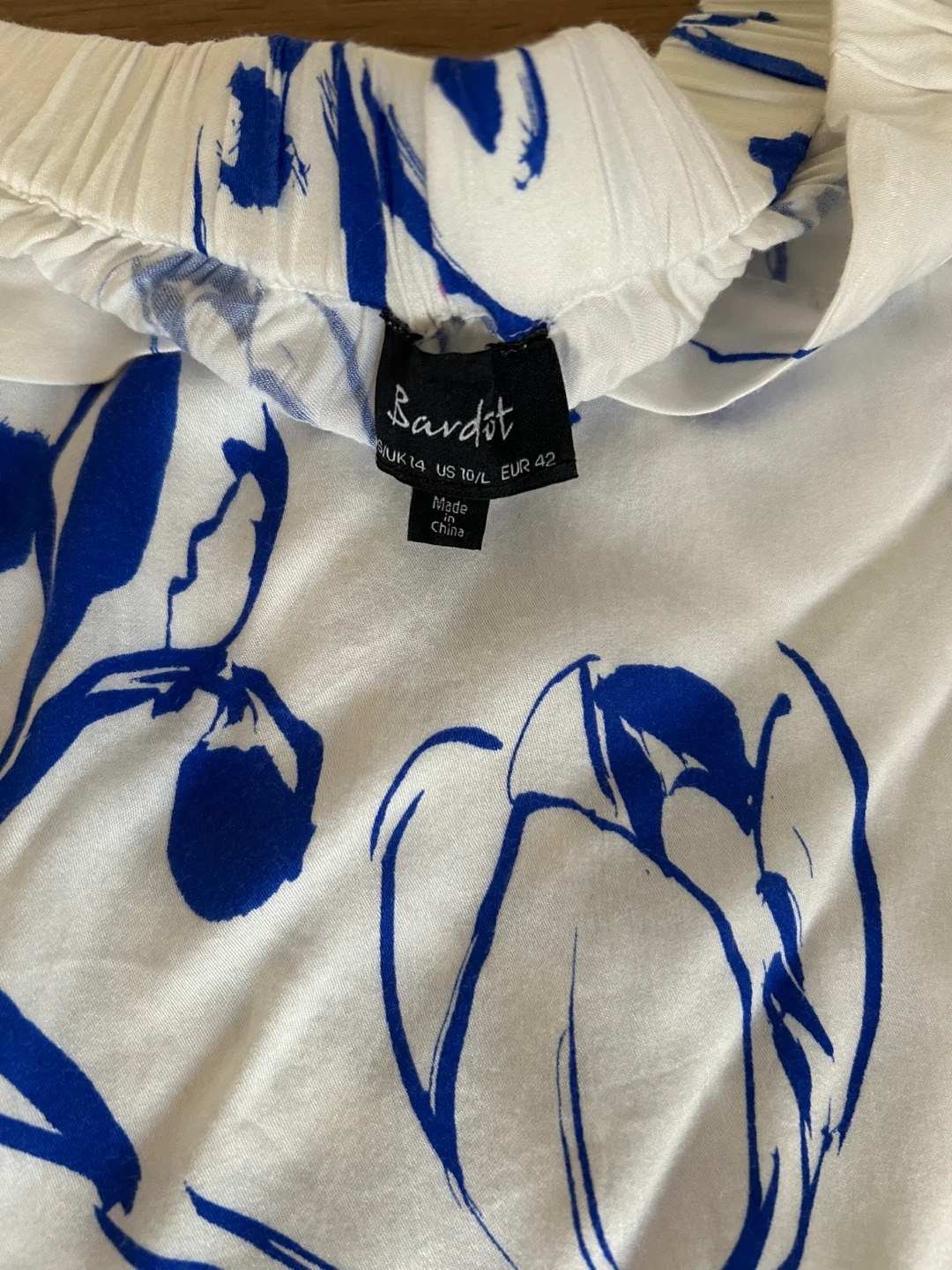 Bardot Floral Print Blouse - Size L - photo 4