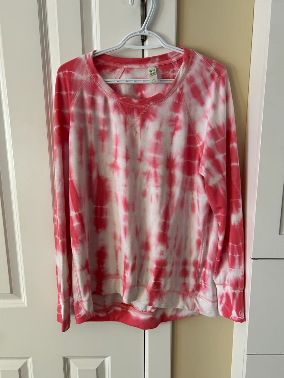 Pink Tea Tie Dye Sweatshirt - Size L