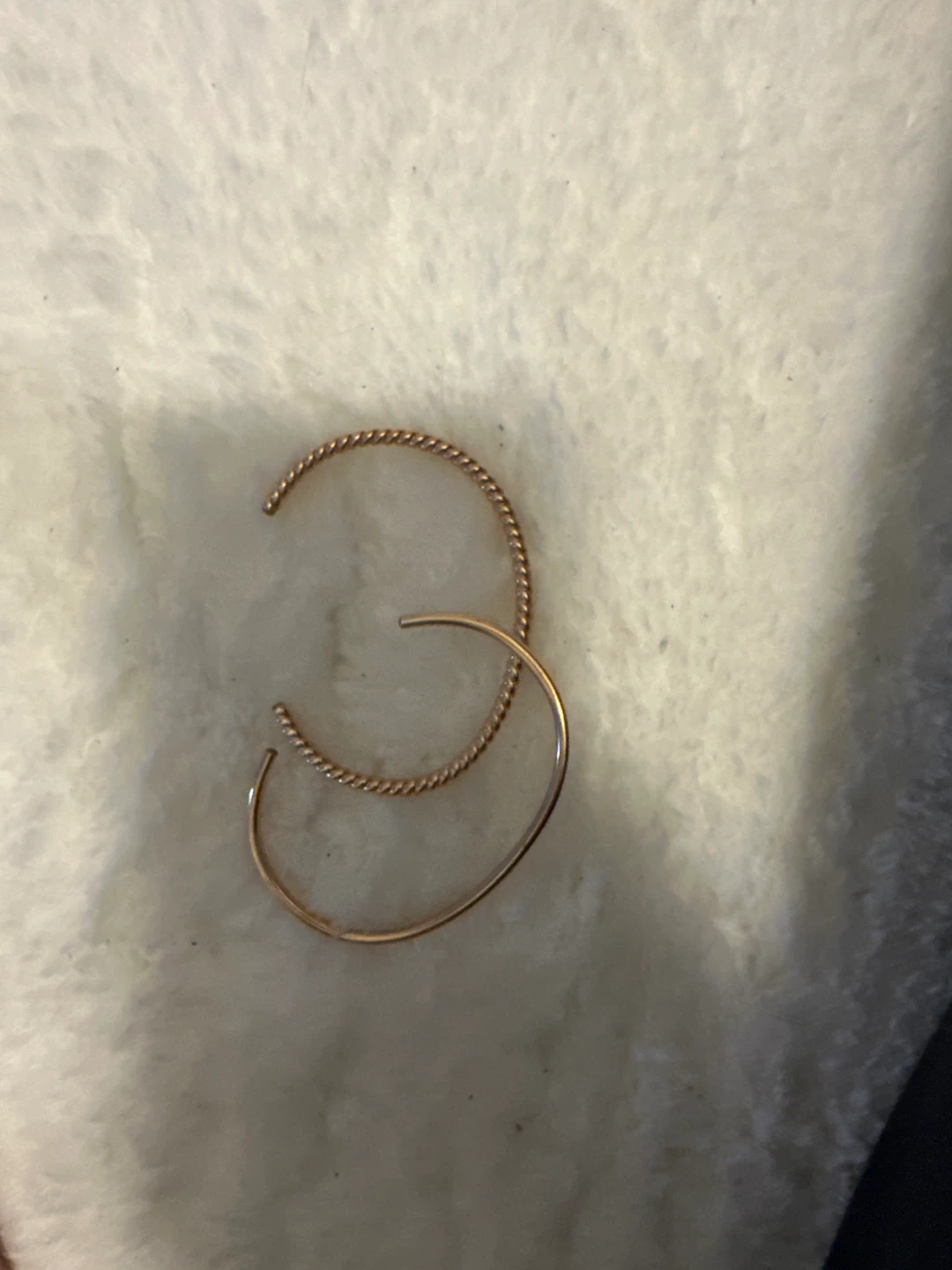 Rose Gold Bangle Bracelet Set