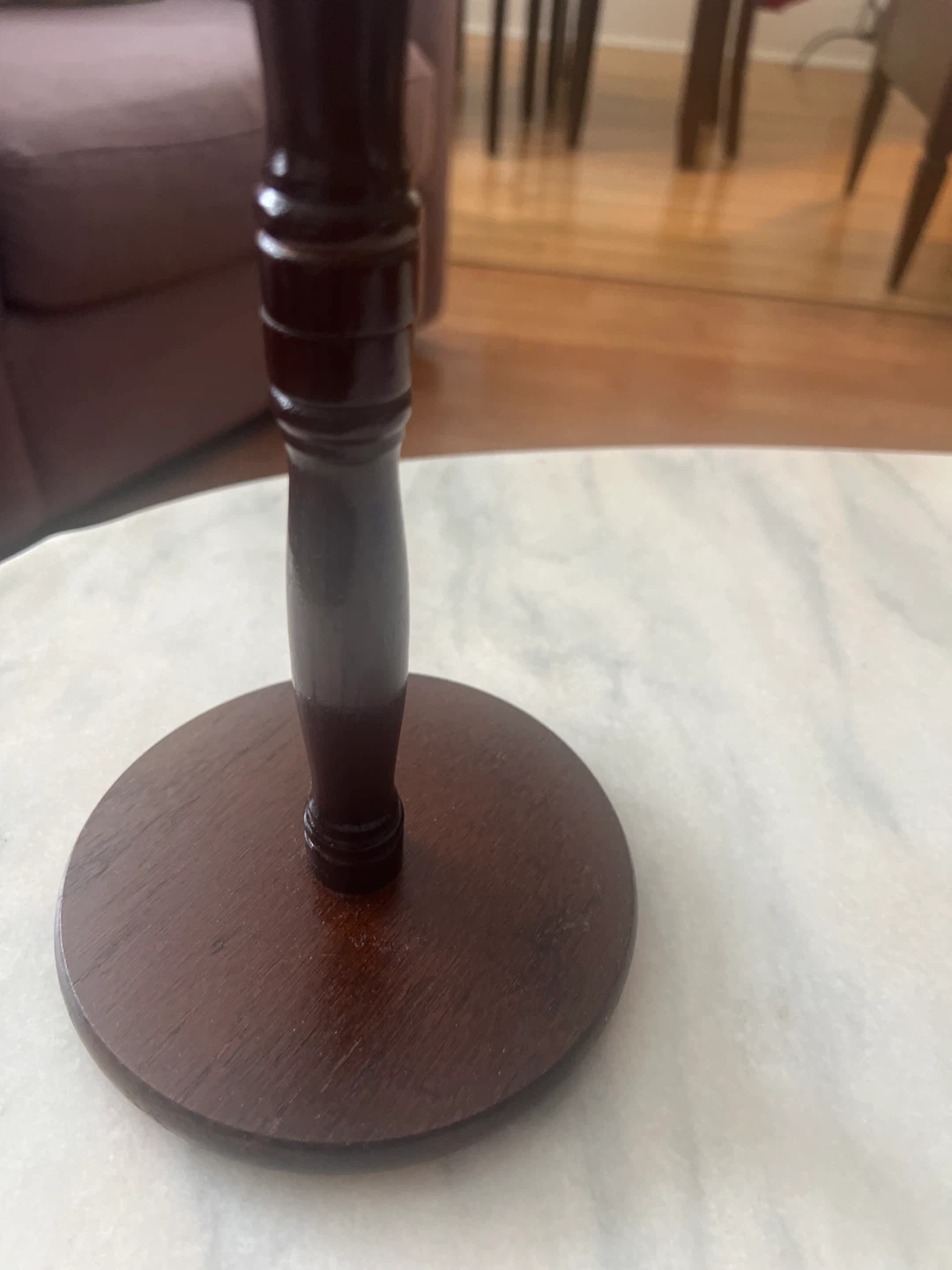 Wooden Paper Towel Holder - photo 2