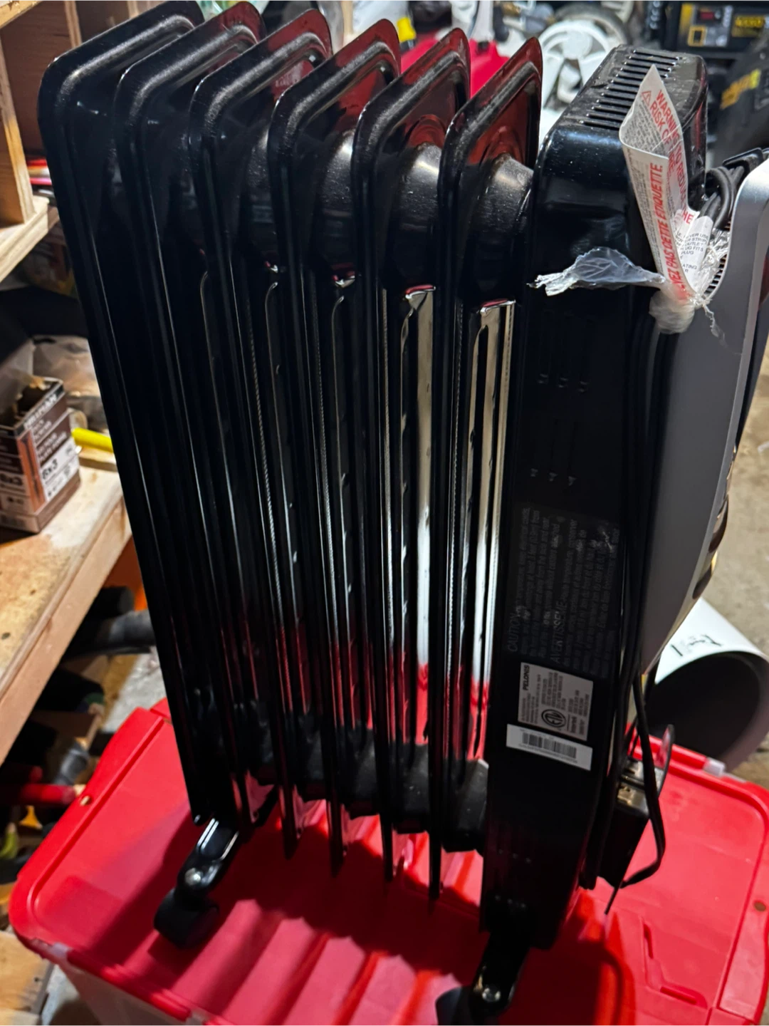 PELONIS Oil Filled Radiator Heater - Black - photo 2