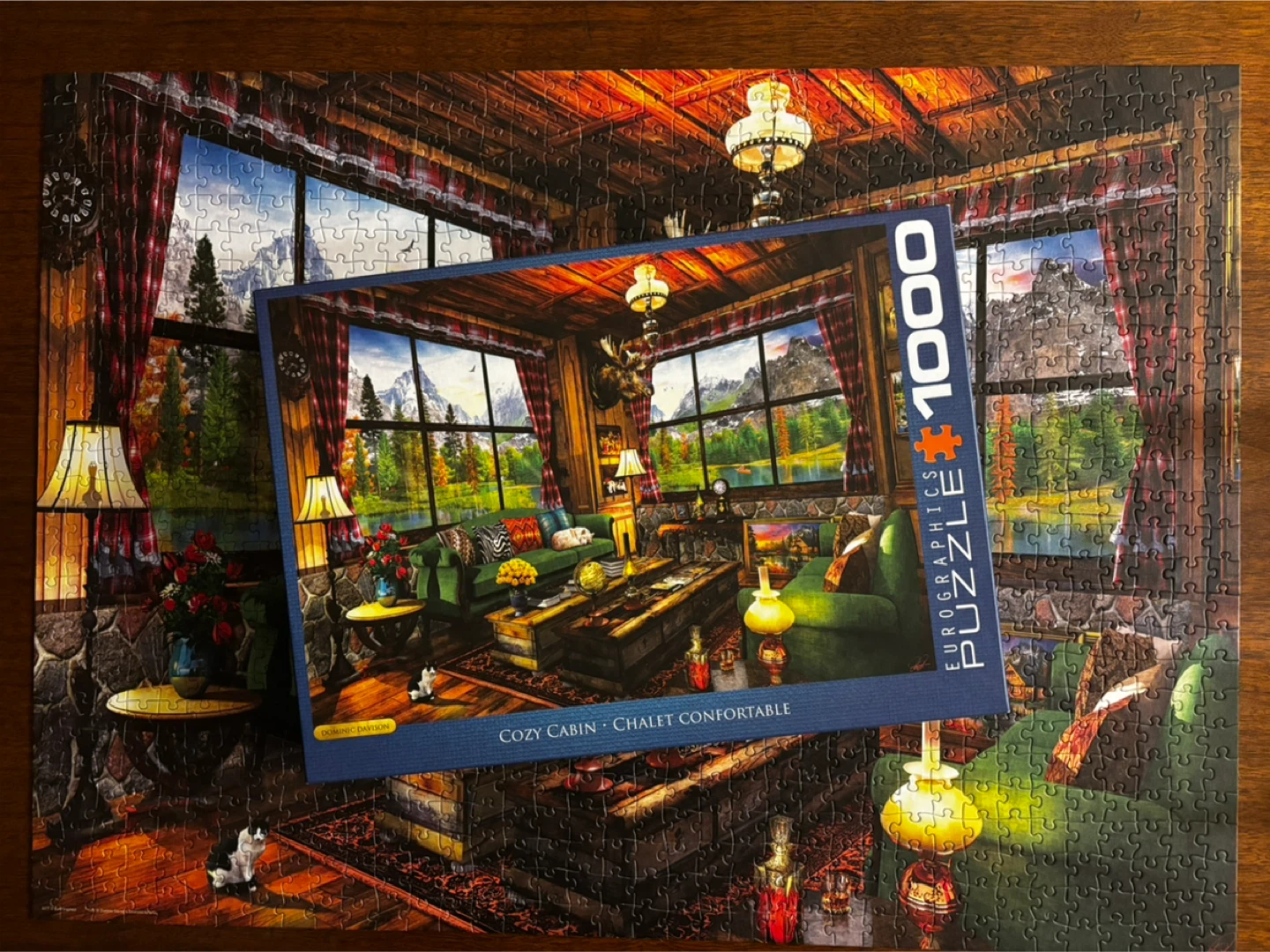 Eurographics Cozy Cabin 1000 Piece Puzzle - photo 2