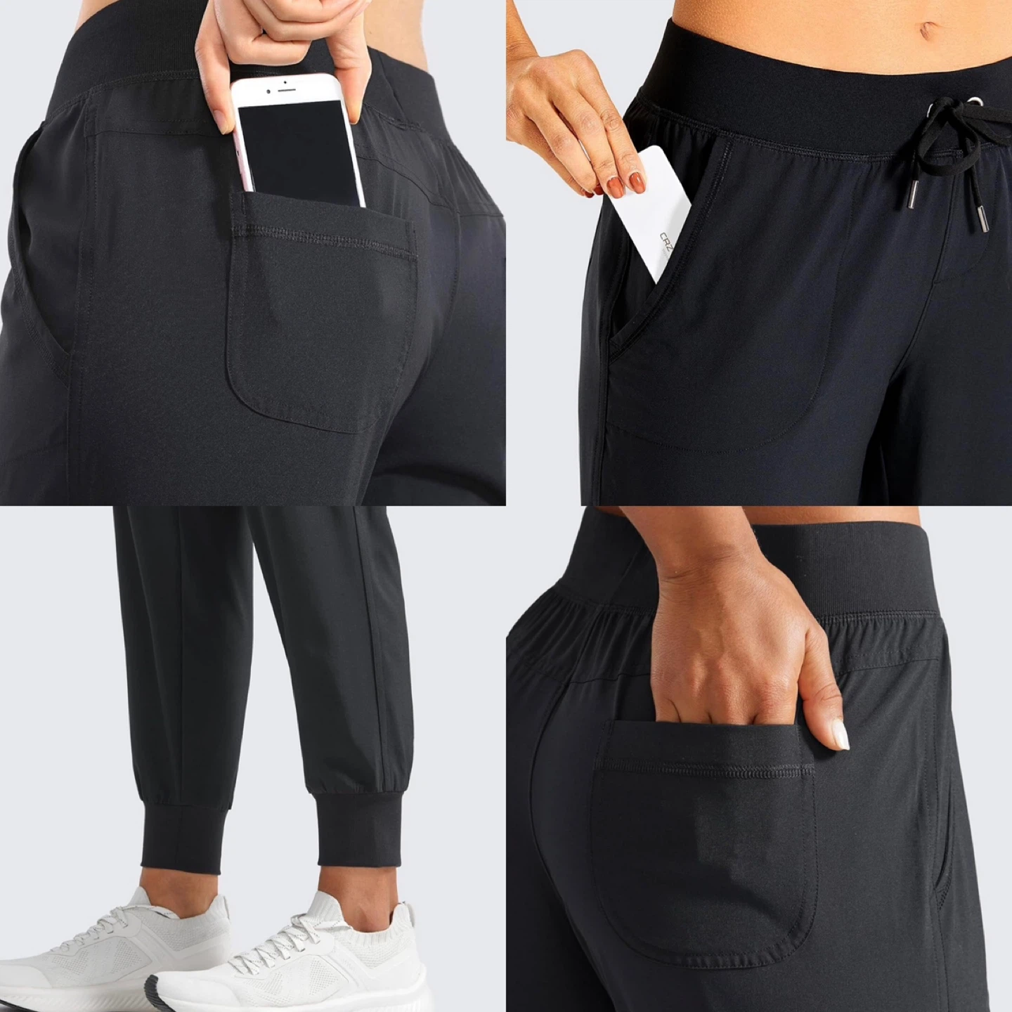 NEW! CRZ YOGA Women's Lightweight Workout Joggers - photo 3