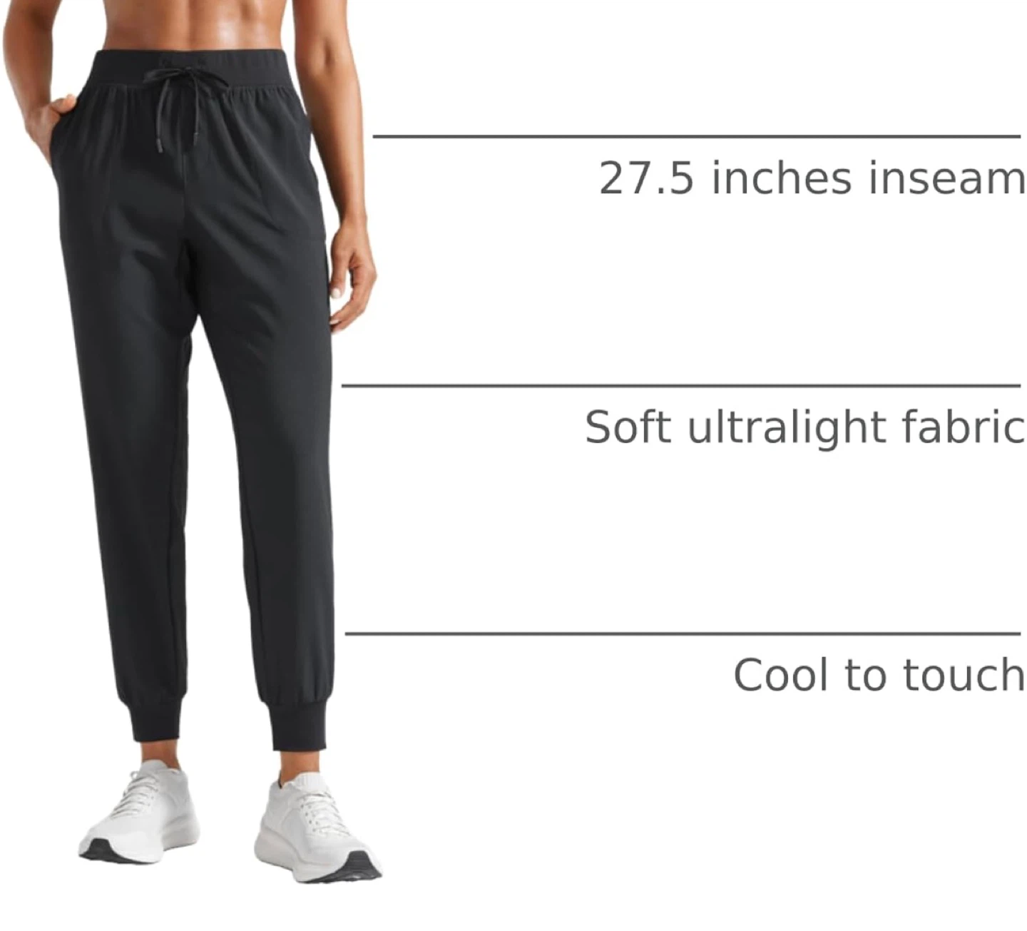 NEW! CRZ YOGA Women's Lightweight Workout Joggers - photo 4