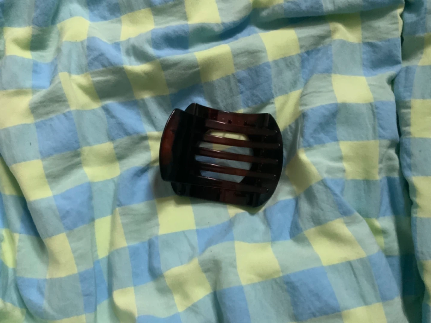 Brown Flat Hair Claw Clip - photo 2