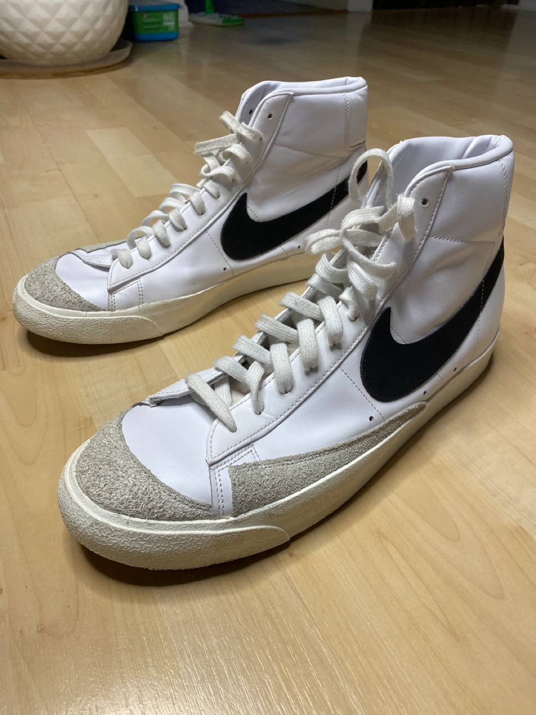 Nike Blazer Mid '77 Vintage White/Black - photo 2