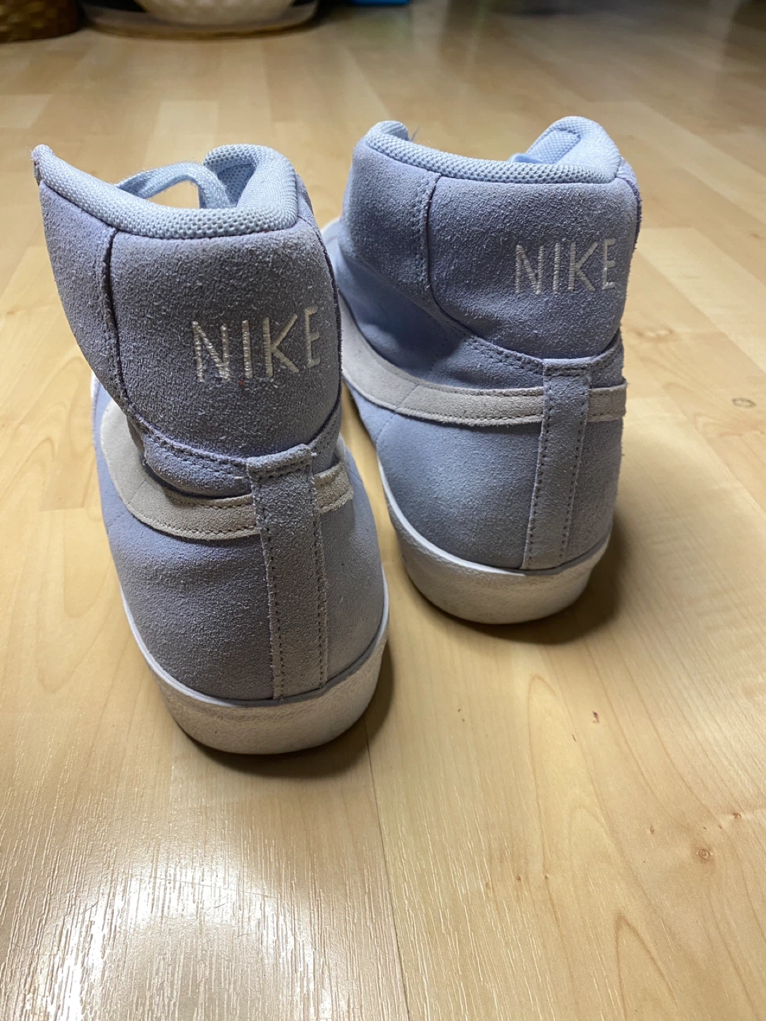 Nike Blazer Mid '77 Lilac/White Shoes - photo 2