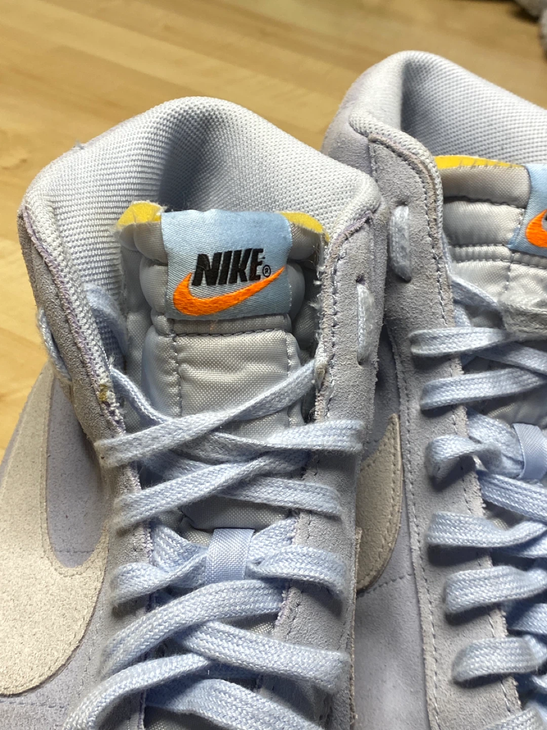 Nike Blazer Mid '77 Lilac/White Shoes - photo 3