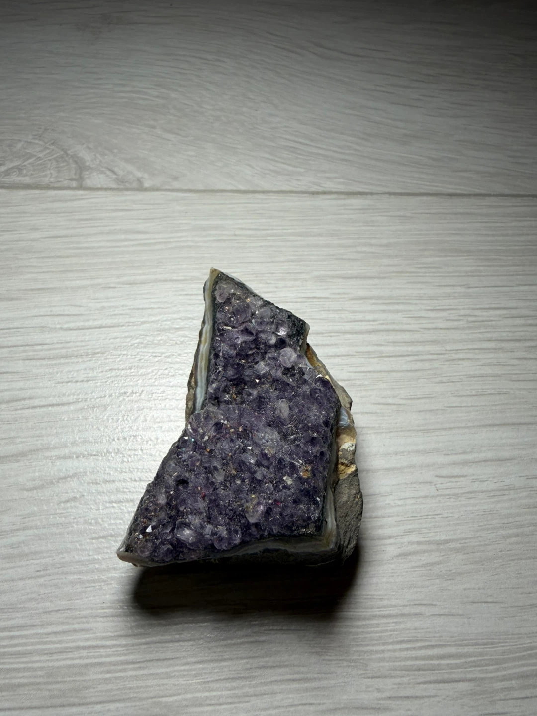 Deep Purple Amethyst Geode Fragment