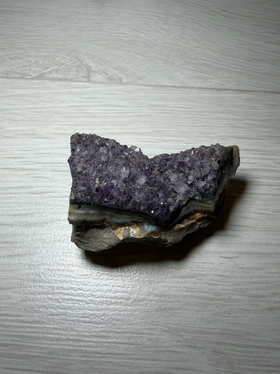 Deep Purple Amethyst Geode Fragment - photo 2