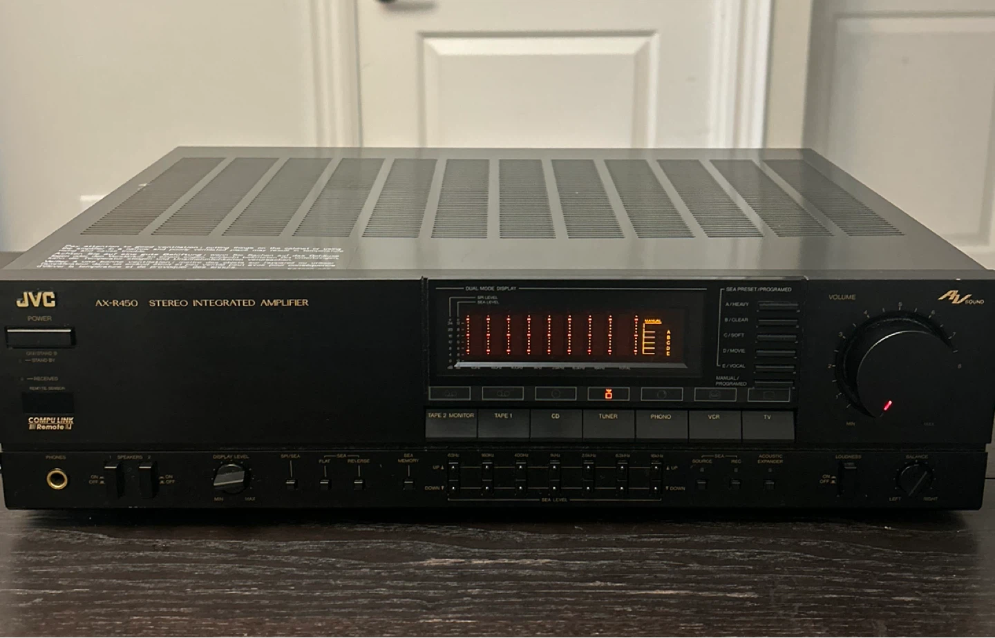 JVC AX-R450 Stereo Integrated Amplifier
