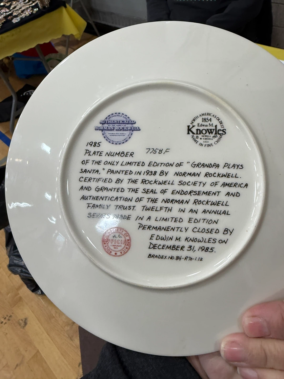 Norman Rockwell Collector Plates - photo 2