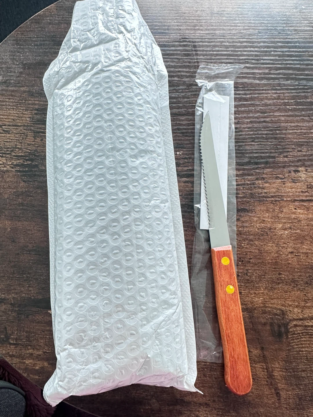 Kyraton Steak Knife with Wood Handle set of 12 - photo 2