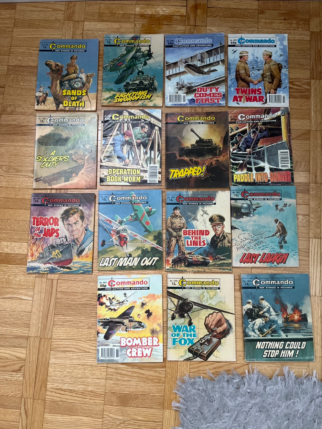 Commando War Stories in Pictures Comics Lot