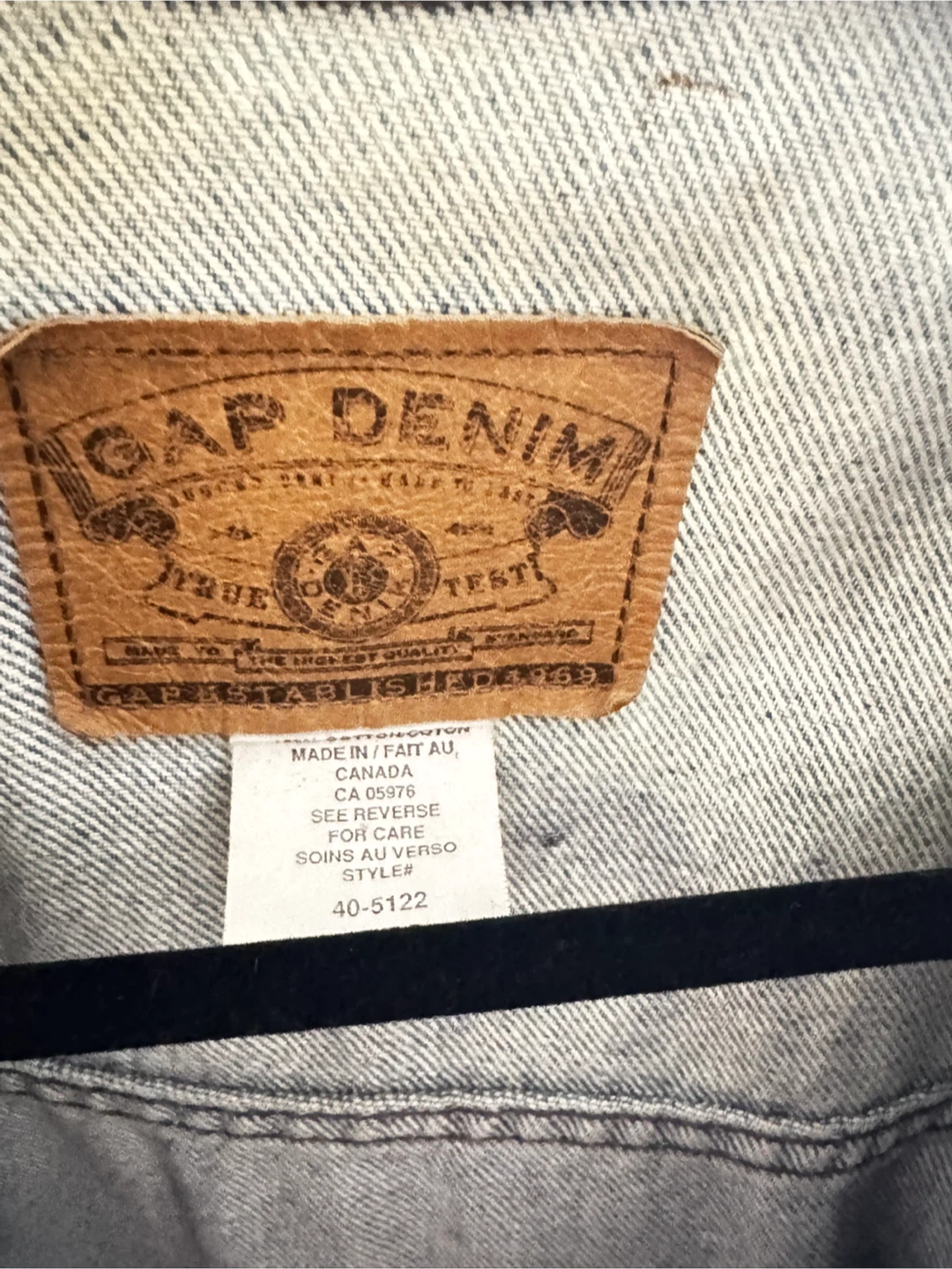 Vintage Denim Jacket with Custom Airbrushed Trent Reznor NIN art - photo 5