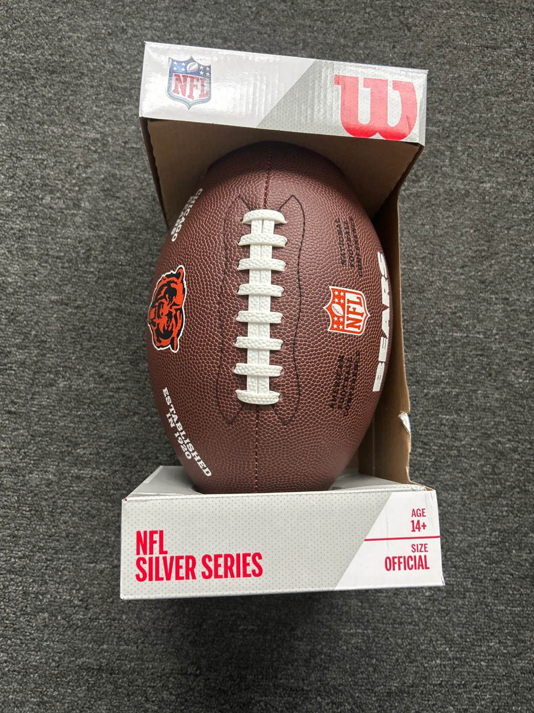New Wilson NFL Chicago Bears Football