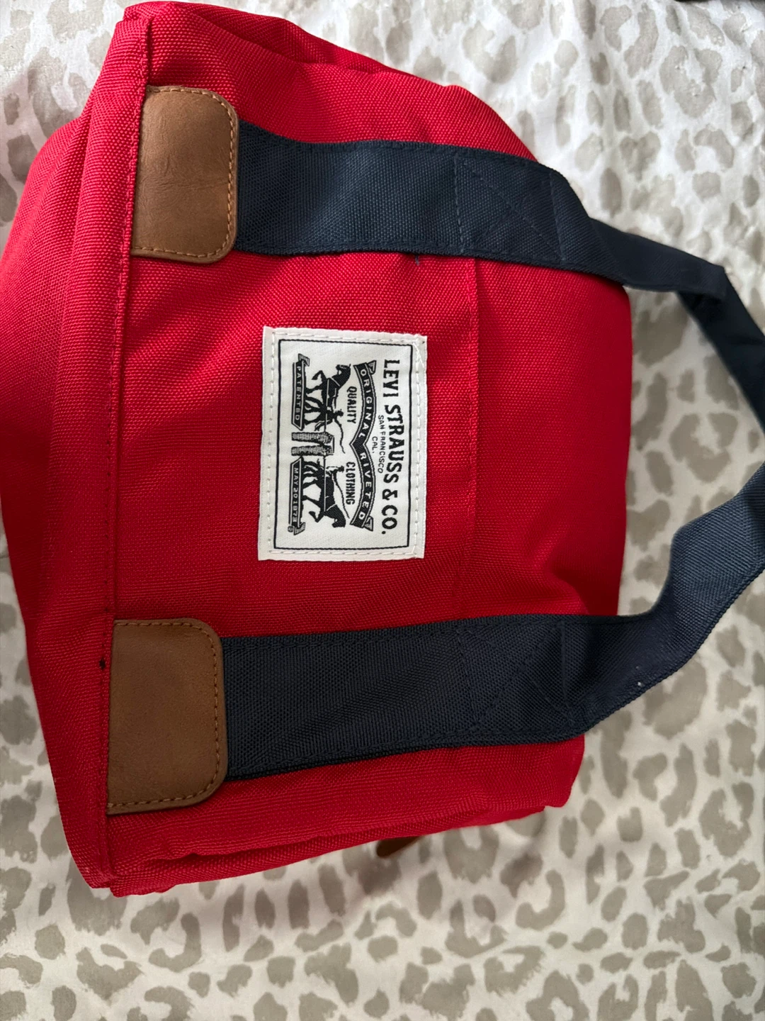 Levi Strauss & Co. Red Tote Bag