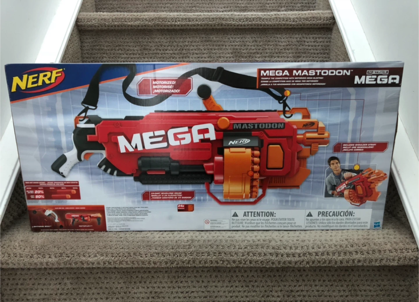 Nerf N-Strike Mega Mastodon Blaster - New in Box - photo 2