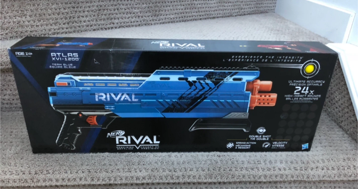 Nerf Rival Atlas XVI-1200 Team Blue - New in Box