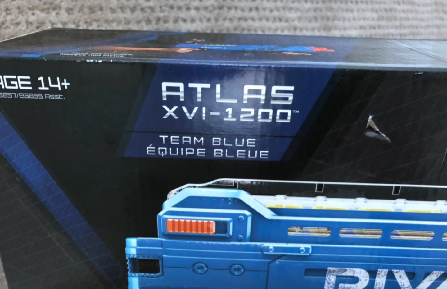 Nerf Rival Atlas XVI-1200 Team Blue - New in Box - photo 2