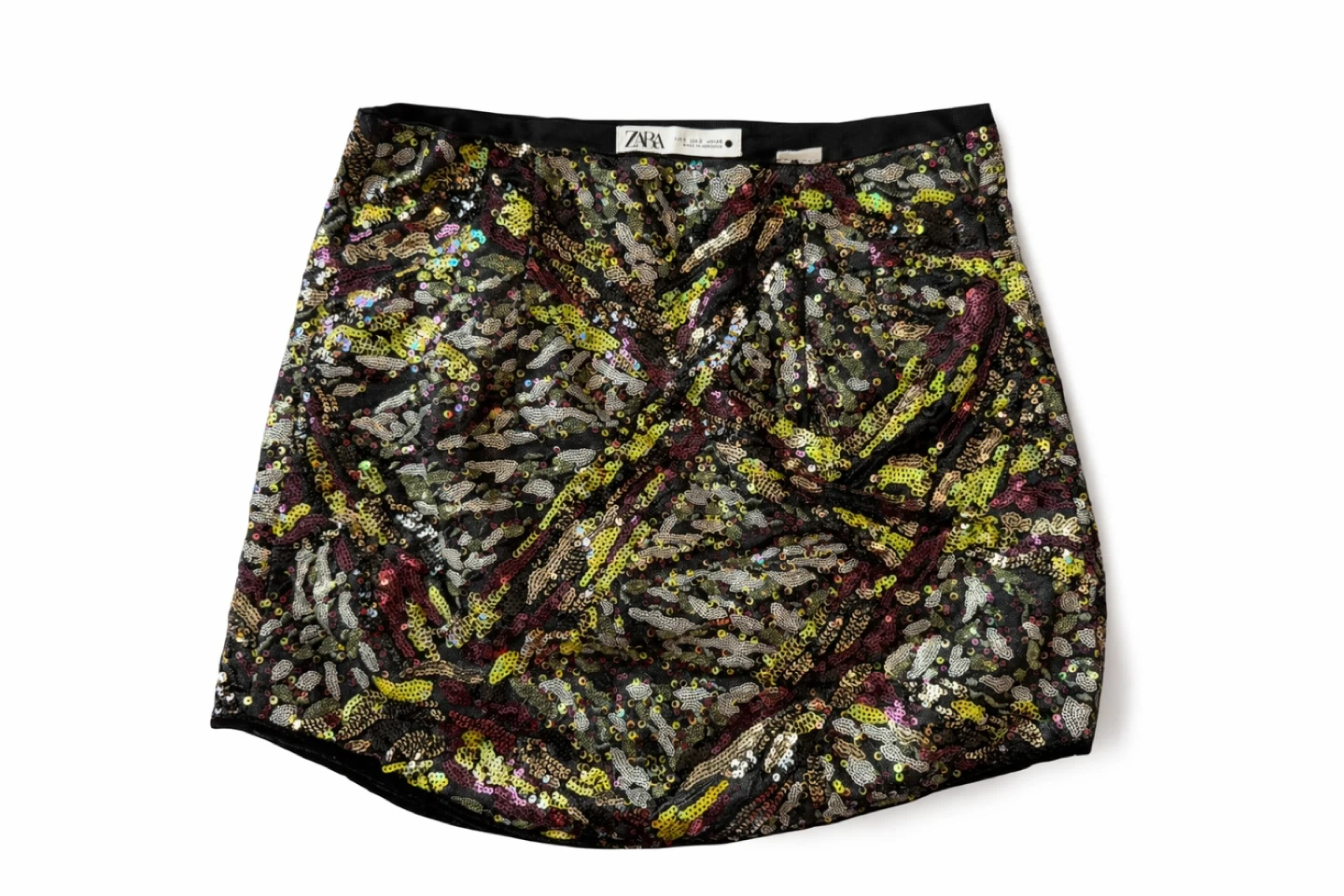 Zara Sequin Mini Skirt