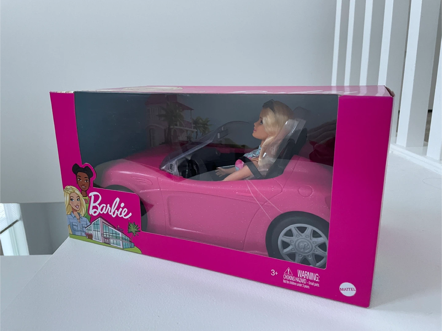 Barbie Convertible Car with Doll - New in Box