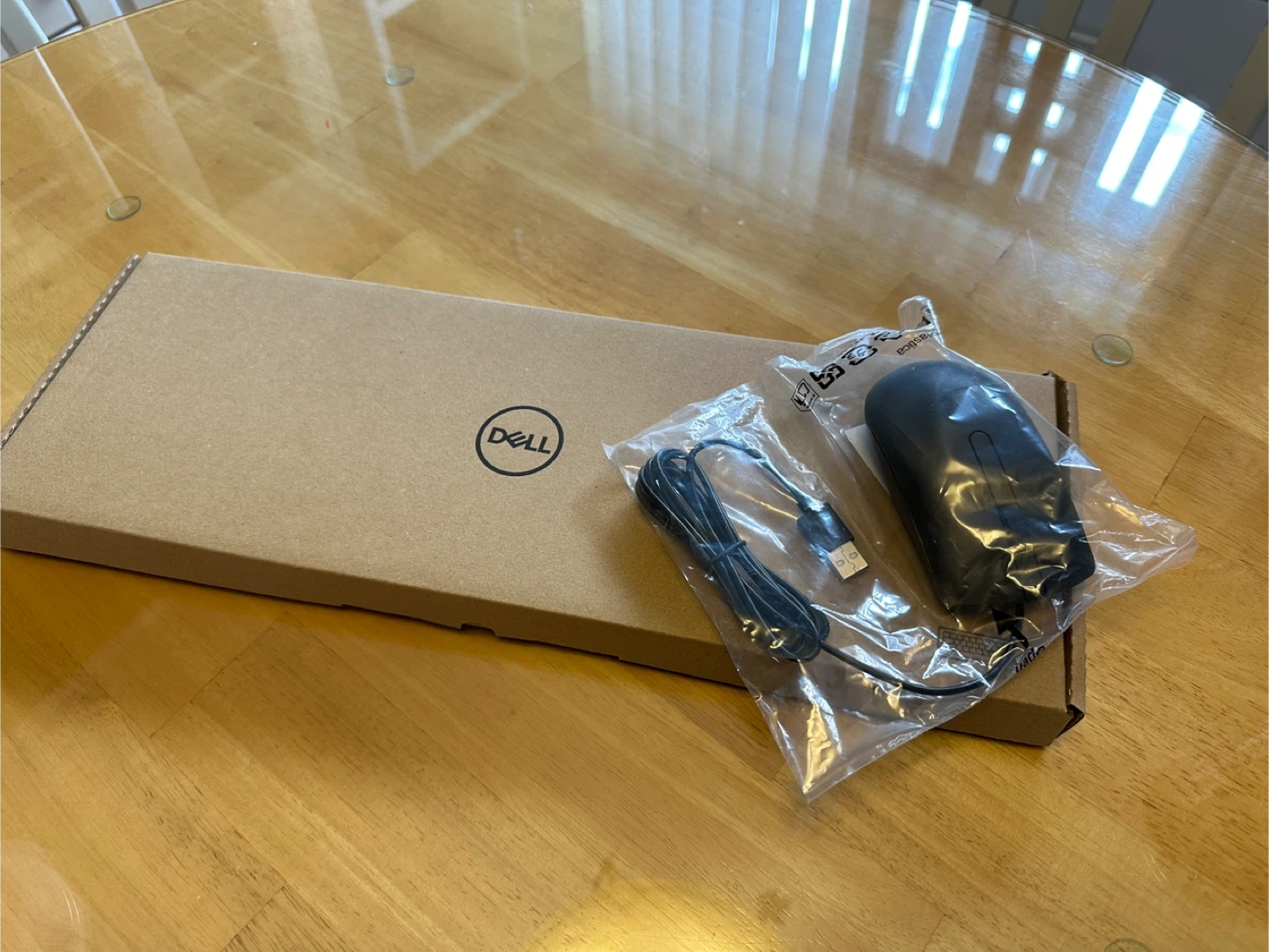 New Dell Wired Keyboard and Mouse Combo