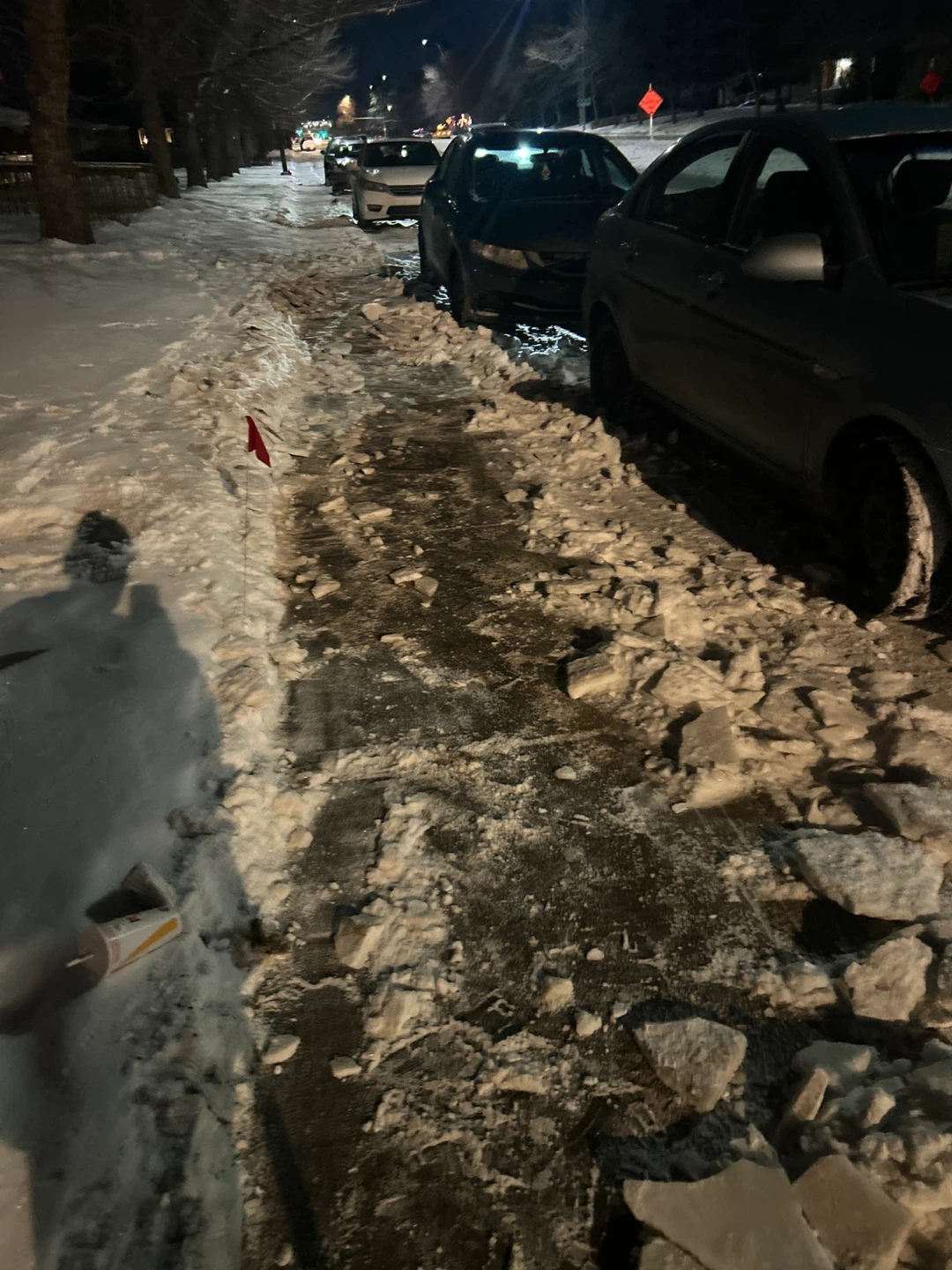 Snow cleaning available