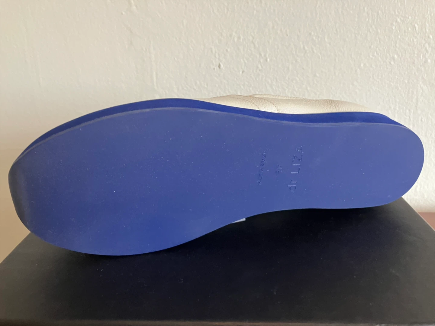 Dr. Liza Slip-On Sneakers - White & Blue - photo 2