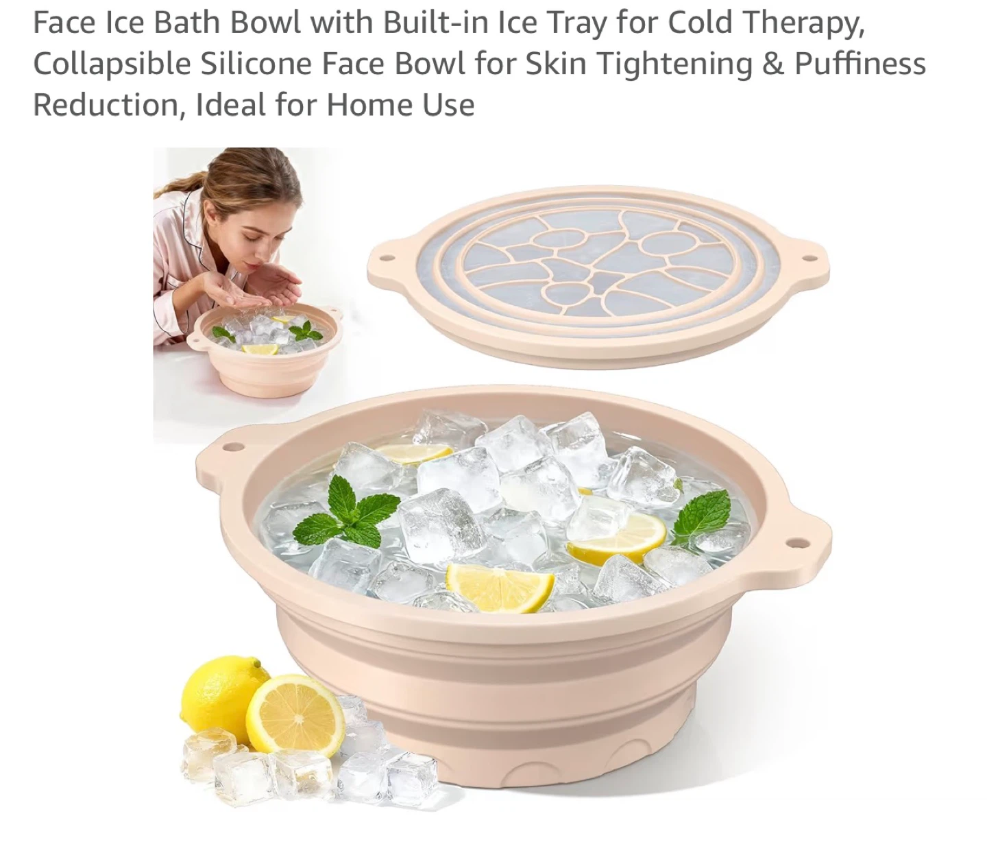 Diuuen Silicone Ice Facial Bowl - New